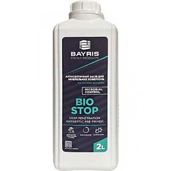 Ґрунтовка антисептична Bayris Bio Stop для мінеральних поверхонь 2 л 200-300 мл/м² (Б00002323)