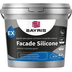 Фарба фасадна Bayris Facade Silicon база А 4.2 кг біла (Б00002353)