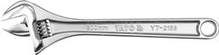 Ключ рожково-розвідний 250 мм губки 0-31 мм рукоять сталева Yato YT-2167