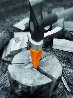 Клин для розколу колод Fiskars 260 мм 2.4 кг (1001615)