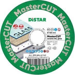 Круг відрізний алмазний Distar MasterCUT 1A1R V 125х1.6х22.23 мм (89568442142)