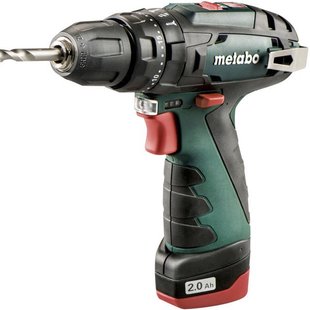 Шуруповерт-дриль ударний акумуляторний Metabo PowerMaxx SB Basic 10.8 В 34 Нм (600385500)