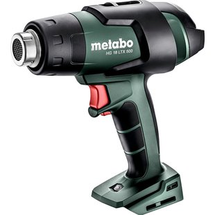 Фен будівельний акумуляторний Metabo HG 18 LTX 500 18 В 500 °C (610502840)