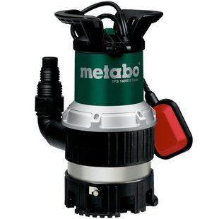 Насос занурювальний дренажний мережевий Metabo TPS 14000 S Combi 770 Вт 8.5 м (0251400000)