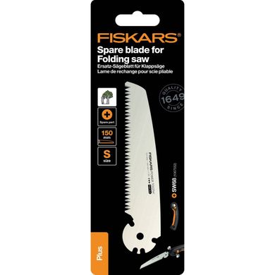 Полотно для садової ножівки Fiskars Plus SW68 150 мм 7 TPI (1067554)