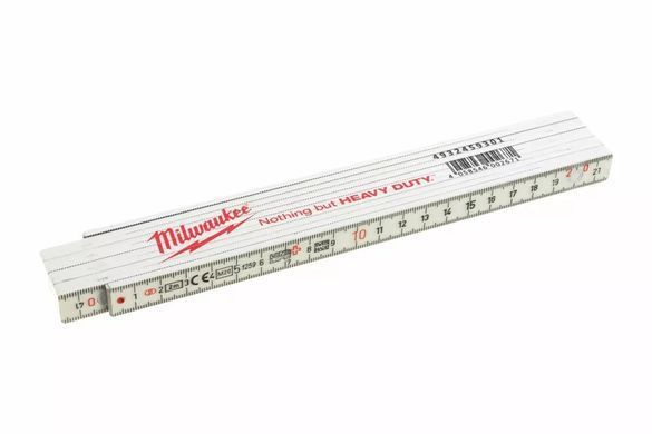 Метр складаний Milwaukee композитний 2 м 15х3.2 мм (4932459301)