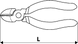 Бокорізи TOPEX 32D724