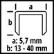 Степлер пневматичний Einhell TC-PN 50 13 - 40 мм 8.3 бар (4137790)