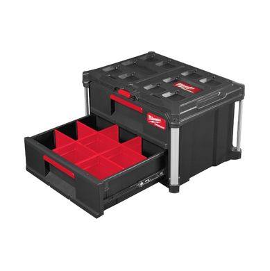 Tool box Milwaukee Packout™ 2 сompartments 363х564х414 mm 22 kg (4932472129)