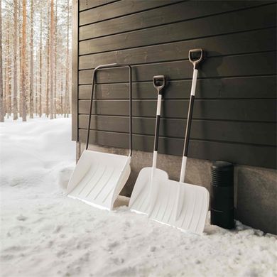 Лопата для прибирання снігу Fiskars White 1550 мм 1.75 кг (1052522)