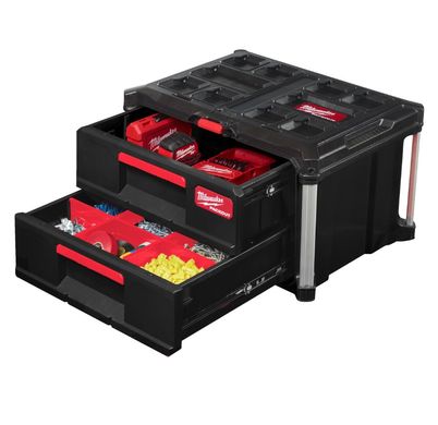 Tool box Milwaukee Packout™ 2 сompartments 363х564х414 mm 22 kg (4932472129)