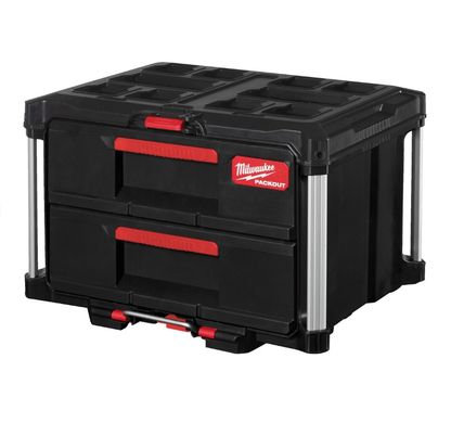 Tool box Milwaukee Packout™ 2 сompartments 363х564х414 mm 22 kg (4932472129)