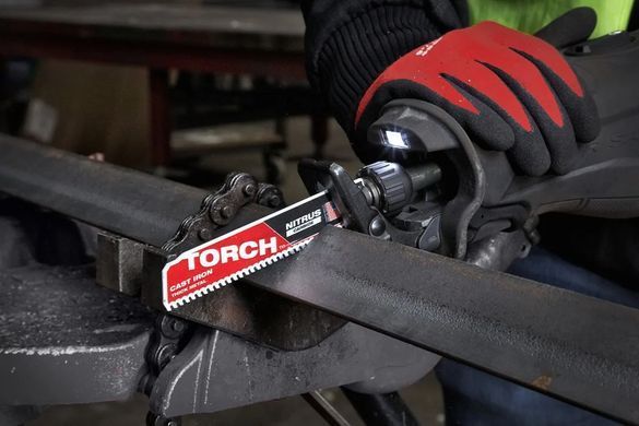 Reciprocating saw blade Milwaukee The Torch Carbide Nitrus 8 TPI 300 mm (48005263)