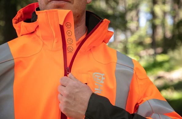 Куртка-дощовик Husqvarna Technical Vent High Viz р.M (50/52) (5976626-50)