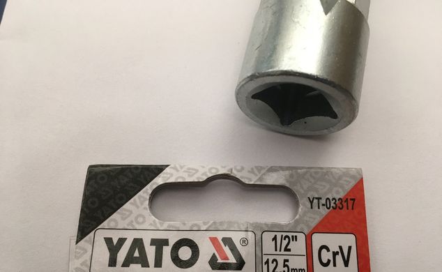 Ключ ступінчастий YATO 1/2" Cr-V (YT-03317)