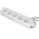 Household electrical extension socket E.Next e.es.5.3 without grounding 5 sockets 3 m (s042064)