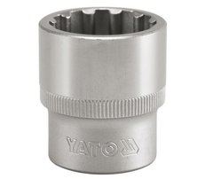 Головка торцева 1/2 "8 мм 12-гранна Yato YT-1460