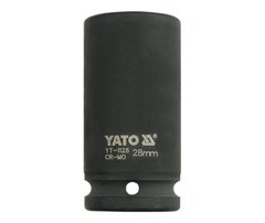 Головка торцева 3/4 "28 мм 6-гранна ударна подовжена Yato YT-1128