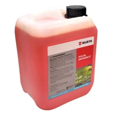 Agent for cleaning the windshield Wurth summer concentrate 1:100 5 l (08923335)