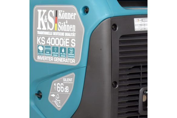 Генератор бензиновий K&ouml;nner & S&ouml;hnen KS 4000iE S 4000 Вт 12 л (KS4000iES)