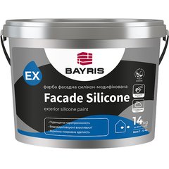 Фарба фасадна Bayris Facade Silicon база А 14 кг біла (Б00002331)