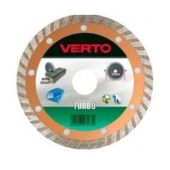 Круг відрізний алмазний VERTO Turbo 180х7 мм 61H3P8