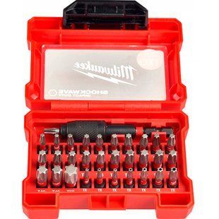 Набір біт Milwaukee Shockwave torx 25 мм 32 шт (4932471586)
