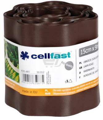 Бордюр Cellfast 0.15 х 9 м коричневий 30-012H