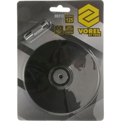 Support disk Vorel 125 mm 2000 rpm (08312)