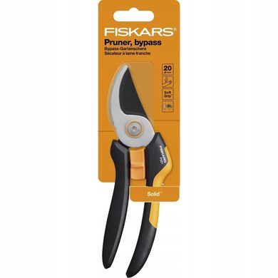Секатор площинний Fiskars Solid P321 20 мм 181 г (1057162)