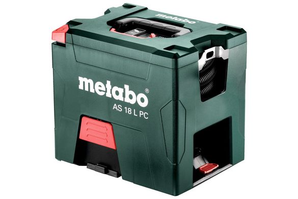 Пилосмок акумуляторний промисловий Metabo AS 18 L PC 602021000