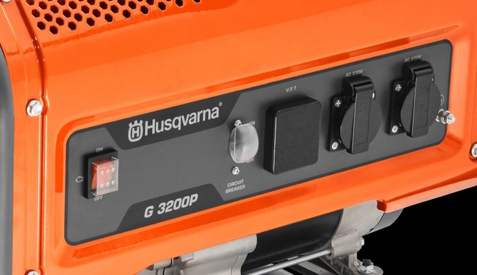 Генератор бензиновий Husqvarna G3200P EURO 5 2800 Вт 49 кг (9676651-07)