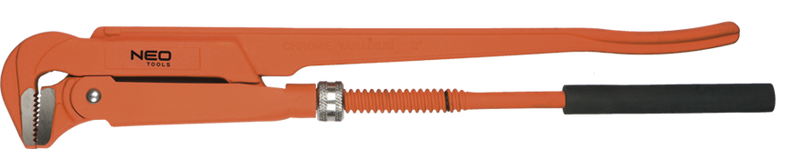 Ключ трубний важільний 1.5 "425 мм губки 90 ° NEO 02-131