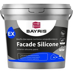 Фарба фасадна Bayris Facade Silicon база С 4 кг прозора (Б00002365)
