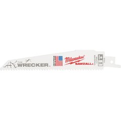 Полотно для шабельної пили Milwaukee The Wrecker 7/11 TPI 150 мм 5 шт (48005701)
