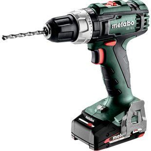 Шуруповерт-дриль акумуляторний ударний Metabo SB 18 L Mobile werkstatt 18 В 27000 уд/хв (602317870)