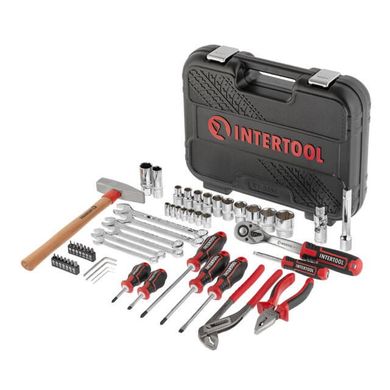 Tool kit Intertool STORM 1/2" 1/4" 56 pcs (ET-8056)