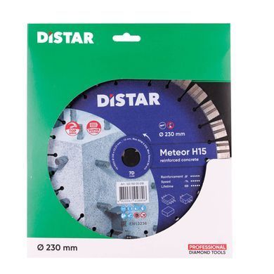 Круг відрізний алмазний Distar 1A1RSS Meteor H15 230 мм 22.23 мм (12315055018)