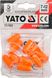 Беруші помаранччеві YATO (5 пар) YT-7451
