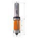 Straight slot milling cutter CMT with bottom and top bearings 19х12х50.8 mm (906.690.11B)