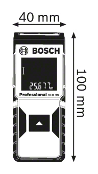 Дальномір лазерный BOSCH GLM 30 (0601072500)