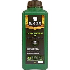 Біозахист для деревини Bayris Concentrat 1:9 1 л безбарвний (50305501)