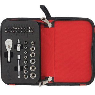 Set of socket wrenches and bits Milwaukee 1/4" 39 pcs (4932492672)
