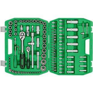 Набір інструментів Intertool DIY 1/2" 1/4" 108 од (ET-6108SP)