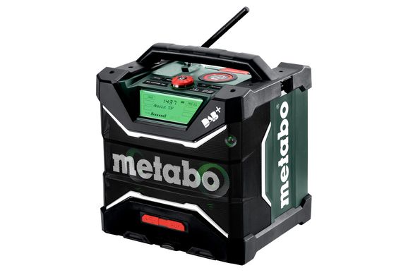 Радіоприймач акумуляторний Metabo RC 12-18 32W BT DAB+ 12-18 В 6.8 кг (600779850)