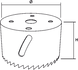 Коронка GRAPHITE 57H914