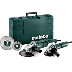 Corded power tool set Metabo WE 2200-230 + W 750-125 2200 W 230 mm (685172510)