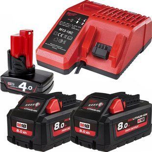 Акумуляторний набір Milwaukee M18 HNRG-802 18 В 6 А (4933471073)