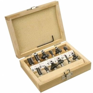Set of milling cutters Miol for wood 12 pcs (22-550)