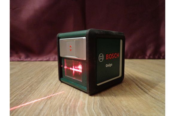 Нівелір лазерний лінійний Bosch Quigo III 10 м 0.8 мм/м (0603663521)